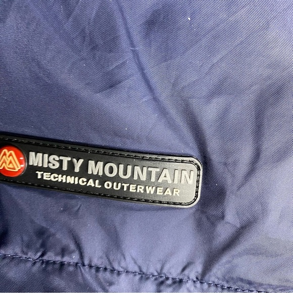 Misty Mountain Technical Lightweight Packable Rain Jacket Waterproof Sz L Hiking - Picture 3 of 11